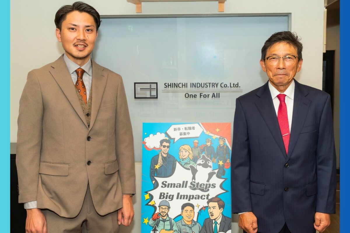 「学生に会うことすらできない」。認知度に悩む新知工業が、不人気業界の壁を越えて「2名のGRIT人材」を採用するまで。